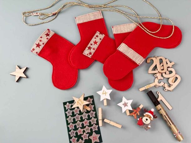 Adventskalender Stiefel