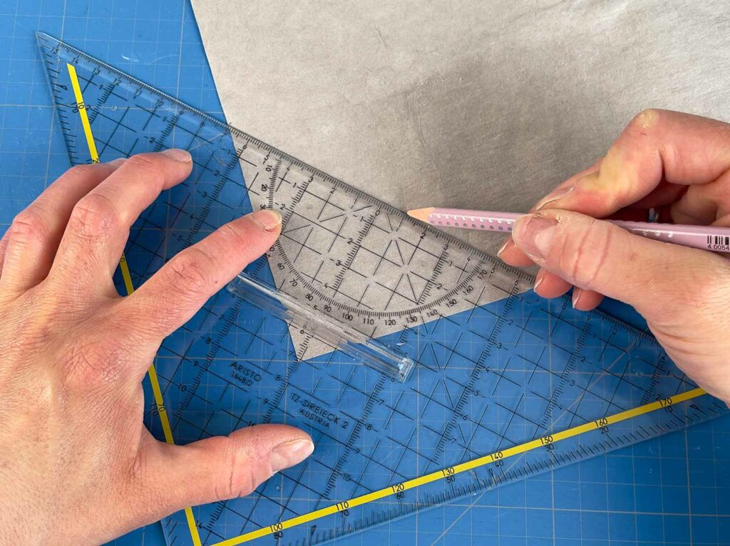 Dreieck auf SnapPap anzeichnen