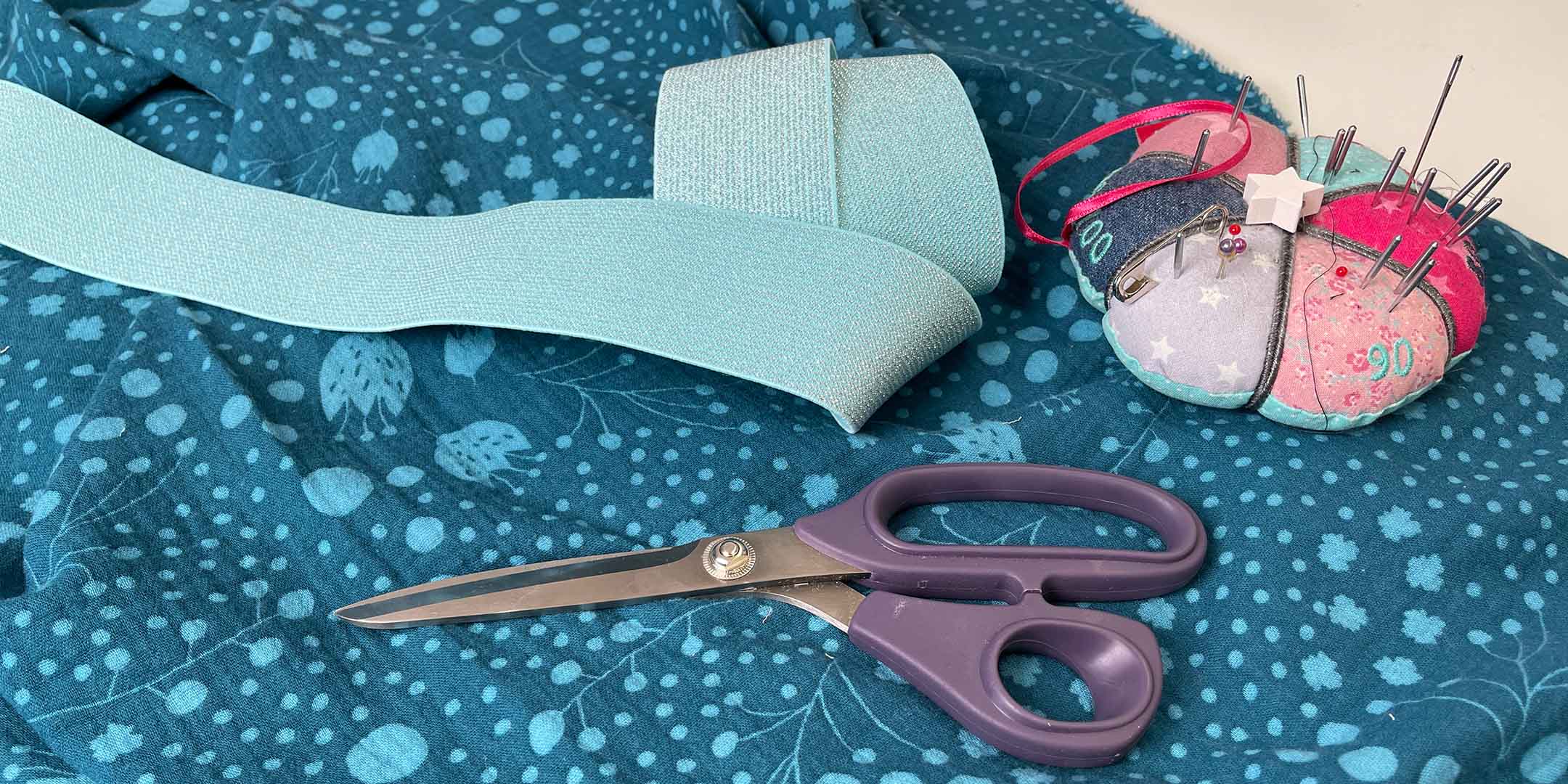 Musselin Stoff für den Nähkurs Sommerrock für Kinder