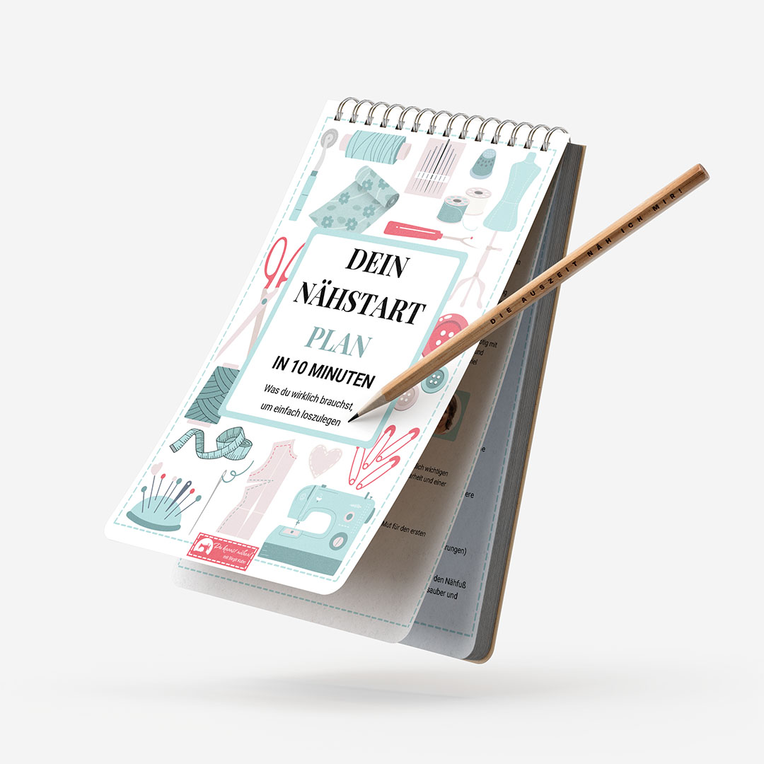 Freebie Nähstart-Plan - Notepad - 2025 Nähstart-Plan für 0 €