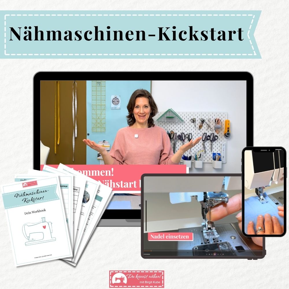 Onlinekurs Nähmaschinen-Kickstart